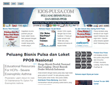 Tablet Screenshot of kios-pulsa.com